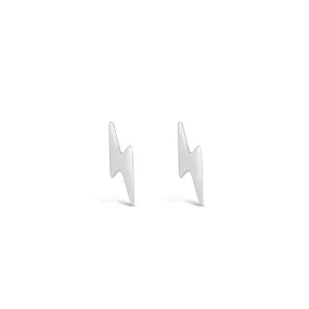 14 Karat Gold Lightning Bolt Stud Earrings