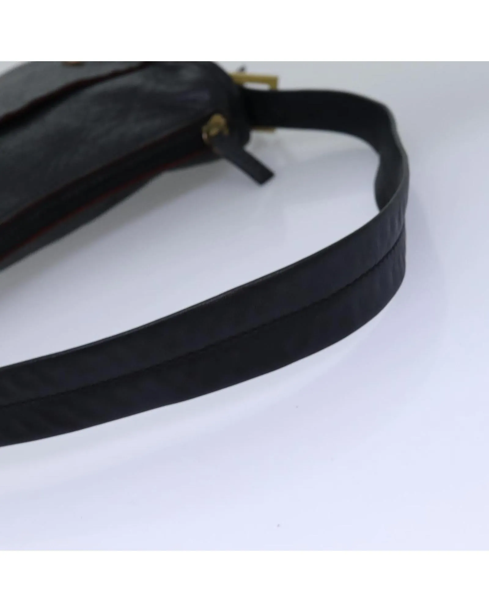 BALLY Black Leather Shoulder Bag