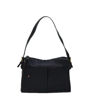 BALLY Black Leather Shoulder Bag