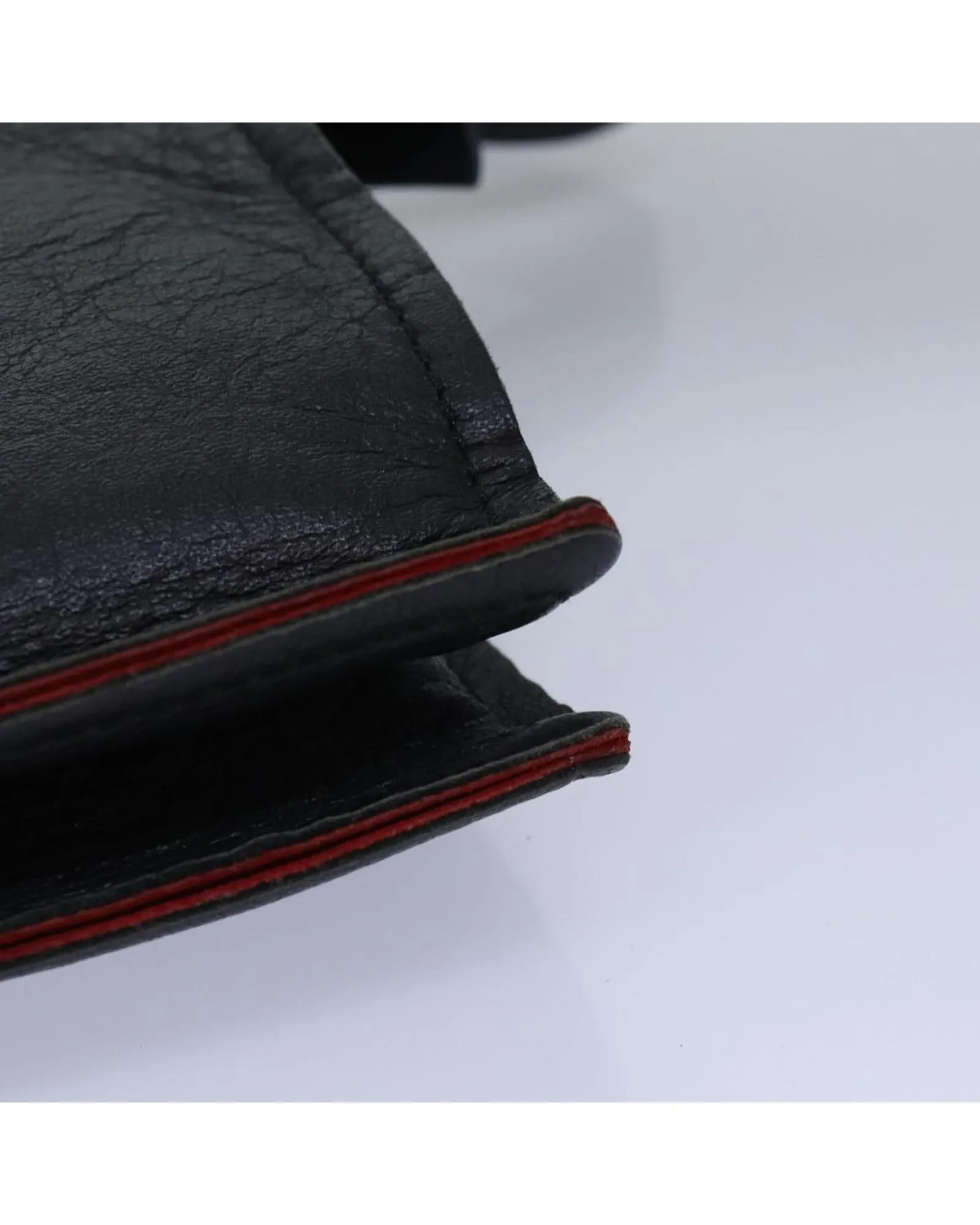 BALLY Black Leather Shoulder Bag