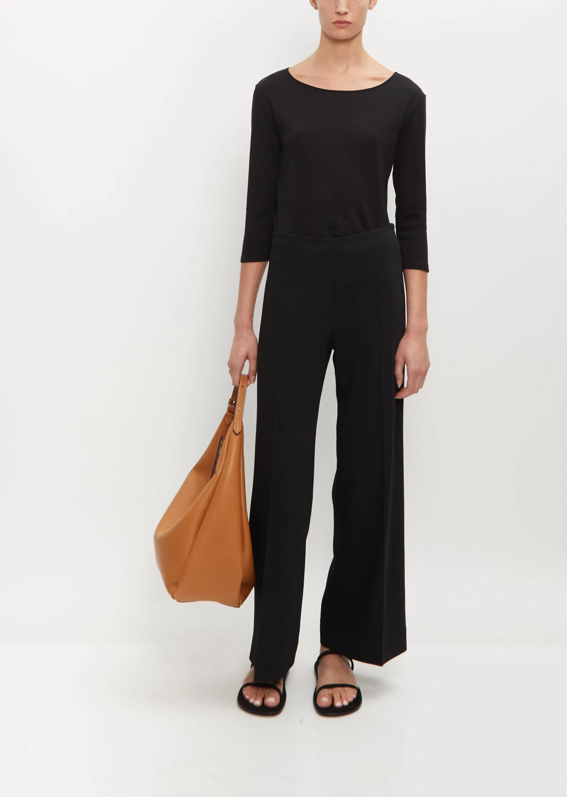 Belt Hobo Bag — Tan