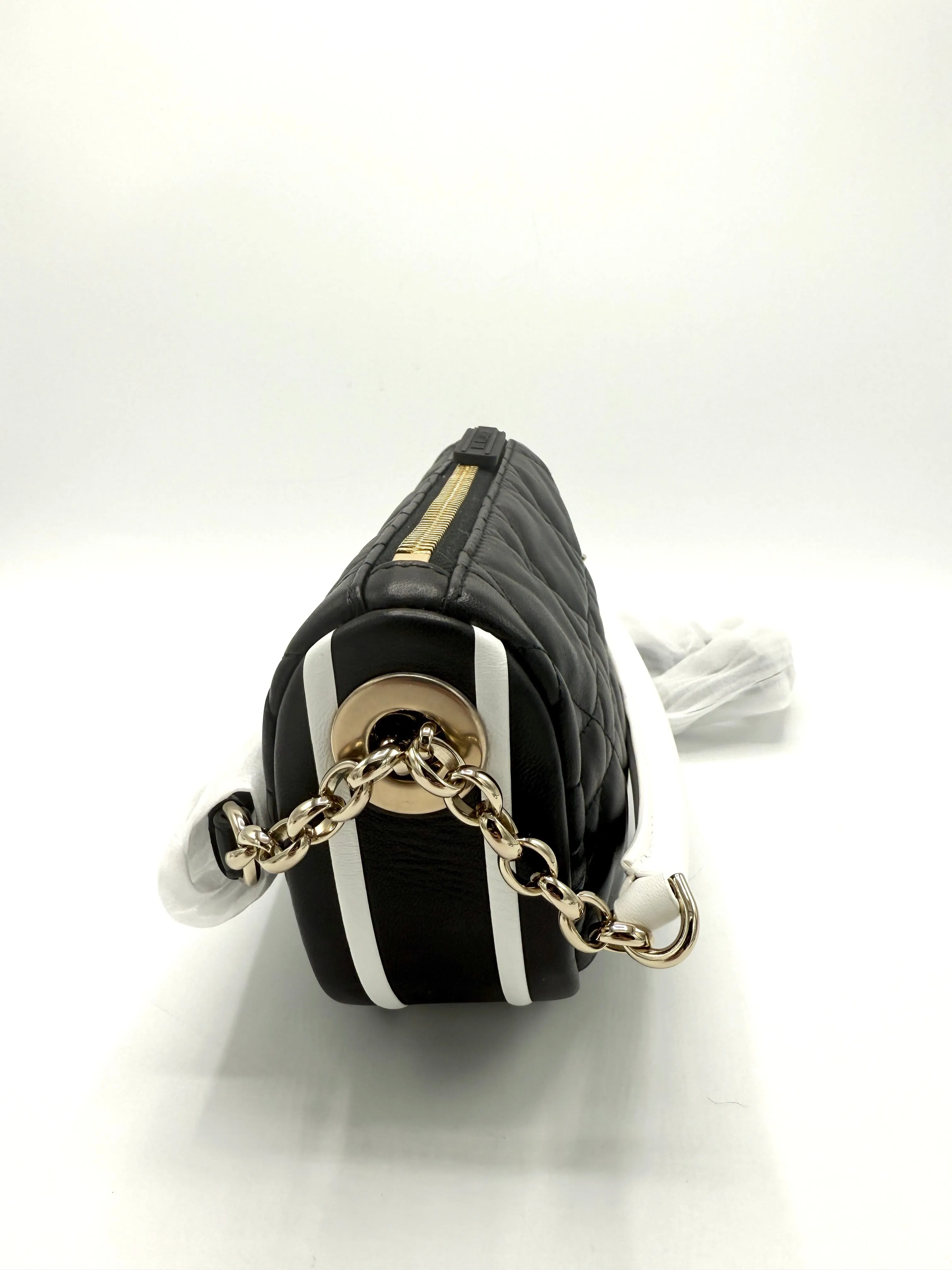 Black Cannage Hobo Crossbody