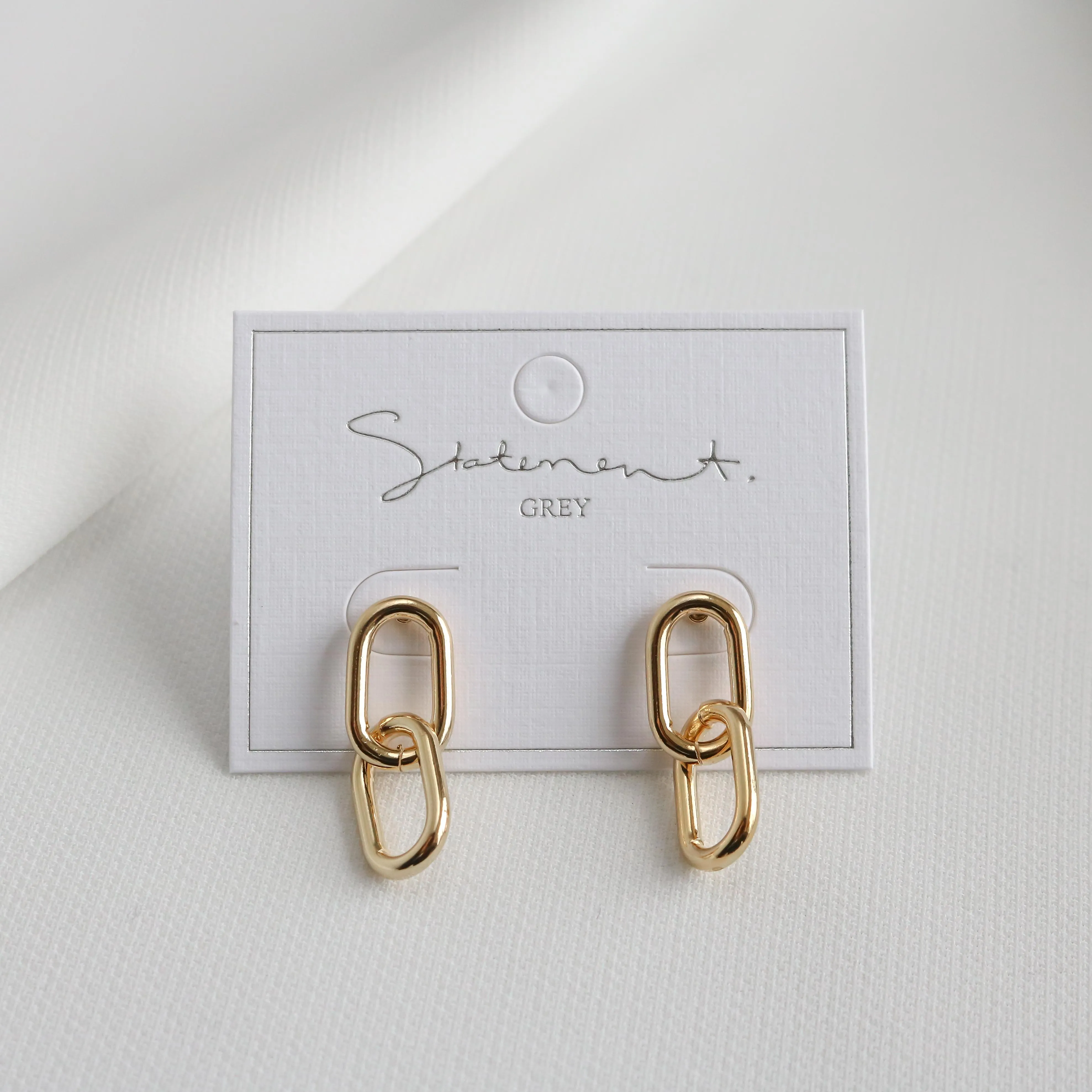 Bold Link Chain Earrings