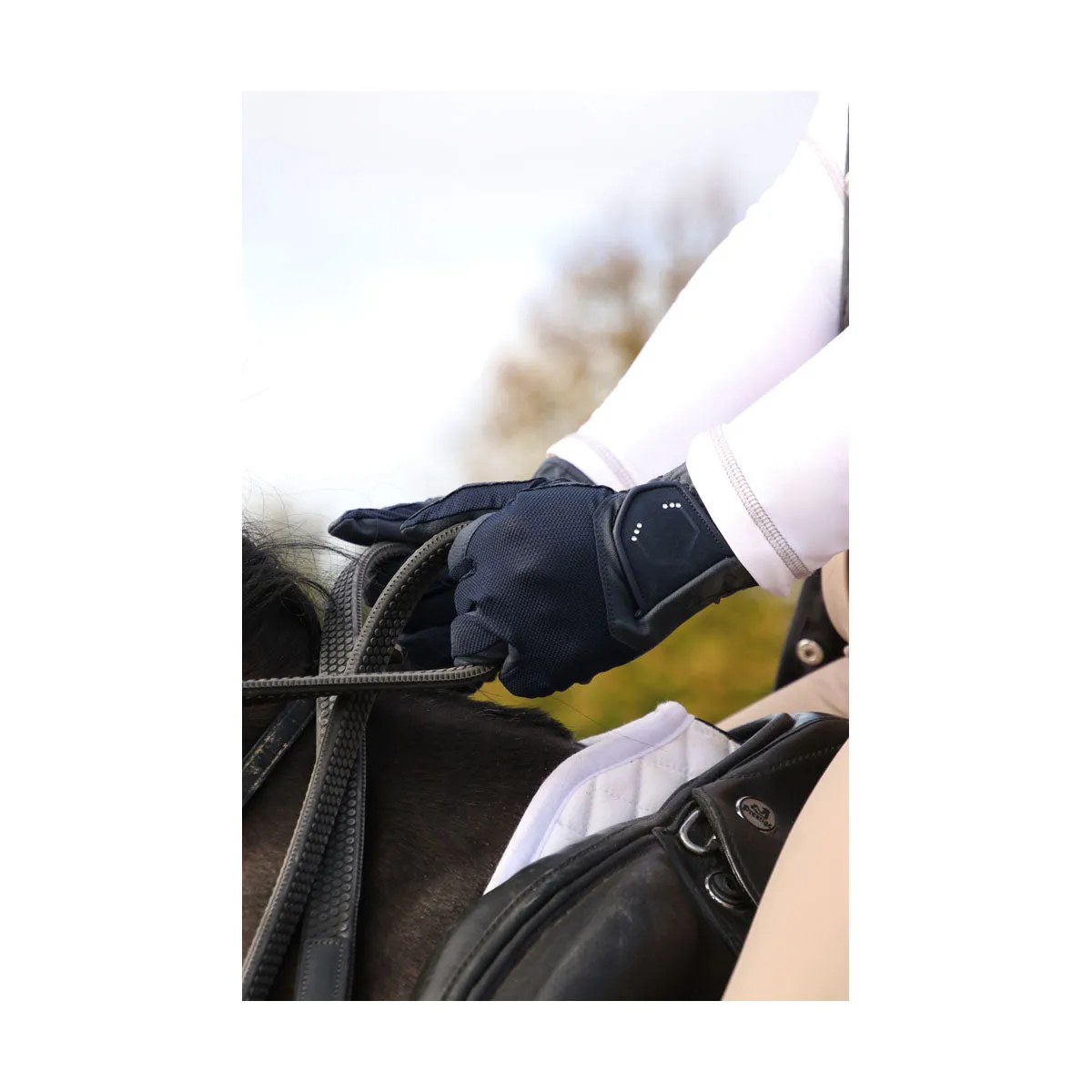 Coldstream Blakelaw Diamante Riding Gloves