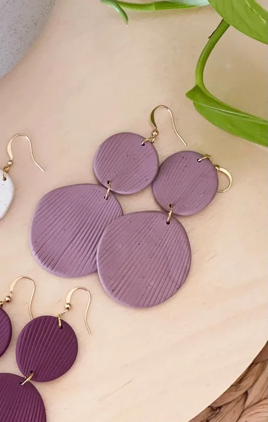 Cora Clay Earring