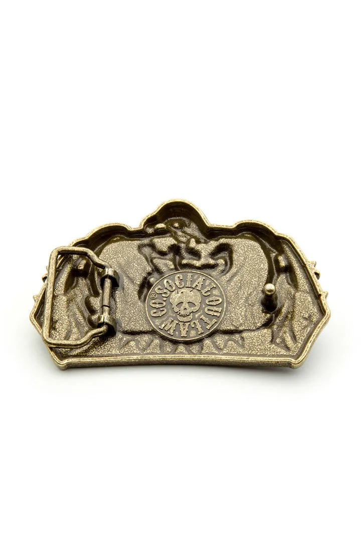 Eagle V-Twin Engine Belt Buckle