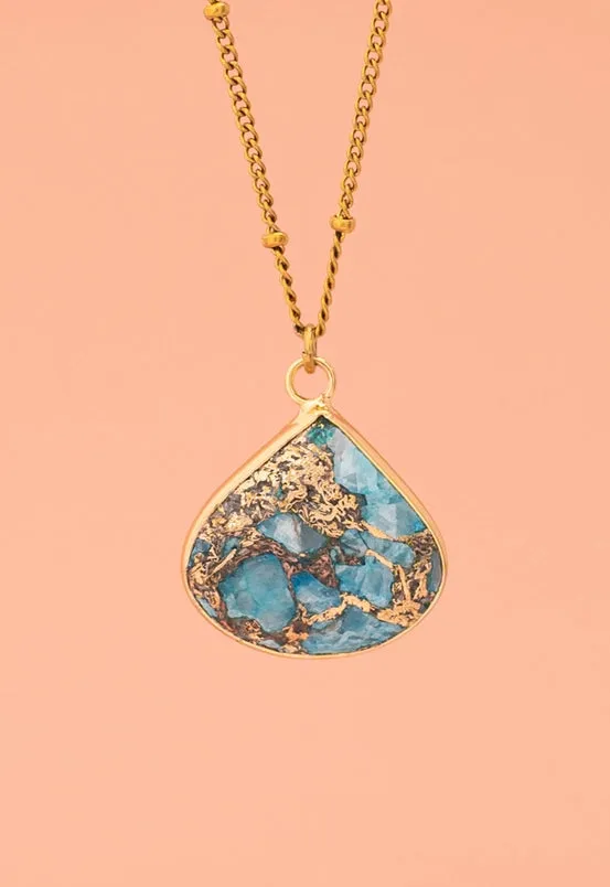 Emperor Stone Blossom Necklace