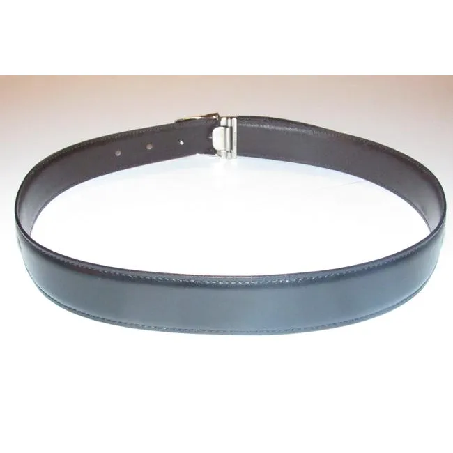 Fendi Blackbrownchrome Ff Buckle Leather And Belt