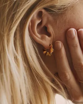 Gold Earring Stud Ambitious