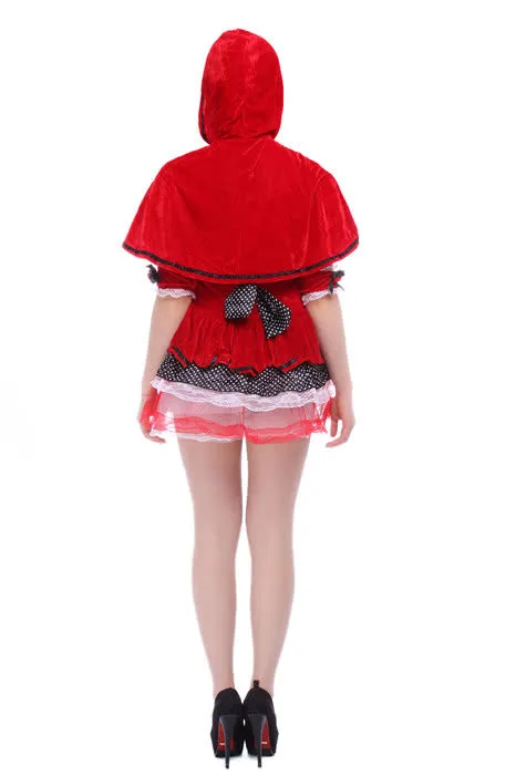 Little Red Riding Hood Christmas Cospaly Costume