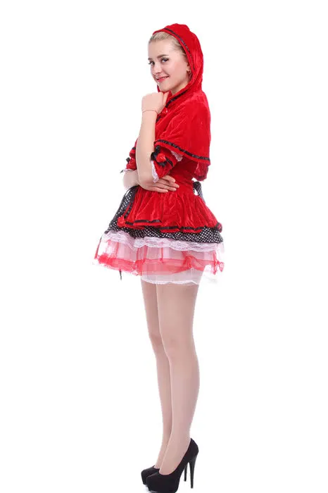 Little Red Riding Hood Christmas Cospaly Costume