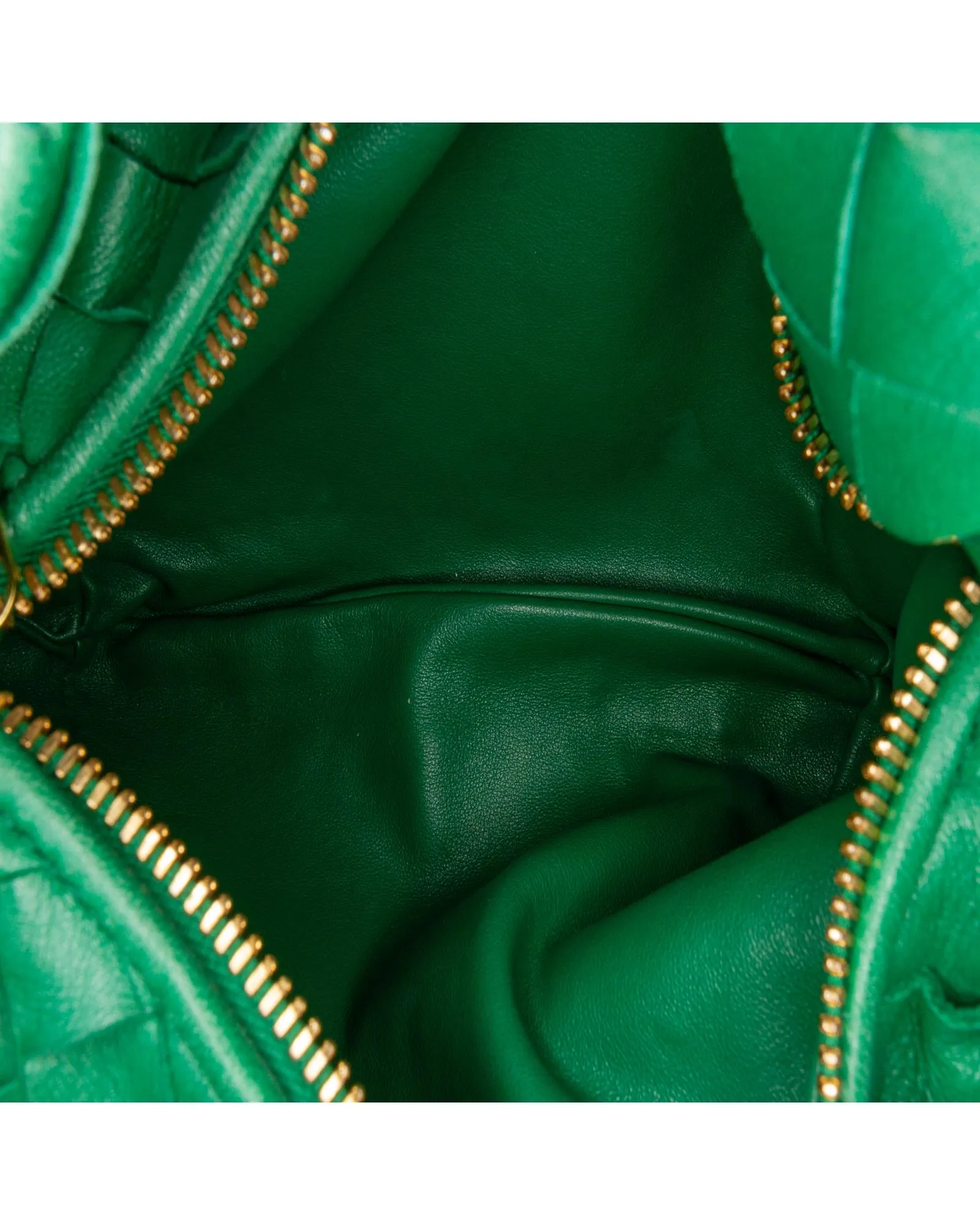 Mini Intrecciato Jodie Woven Leather Shoulder Bag