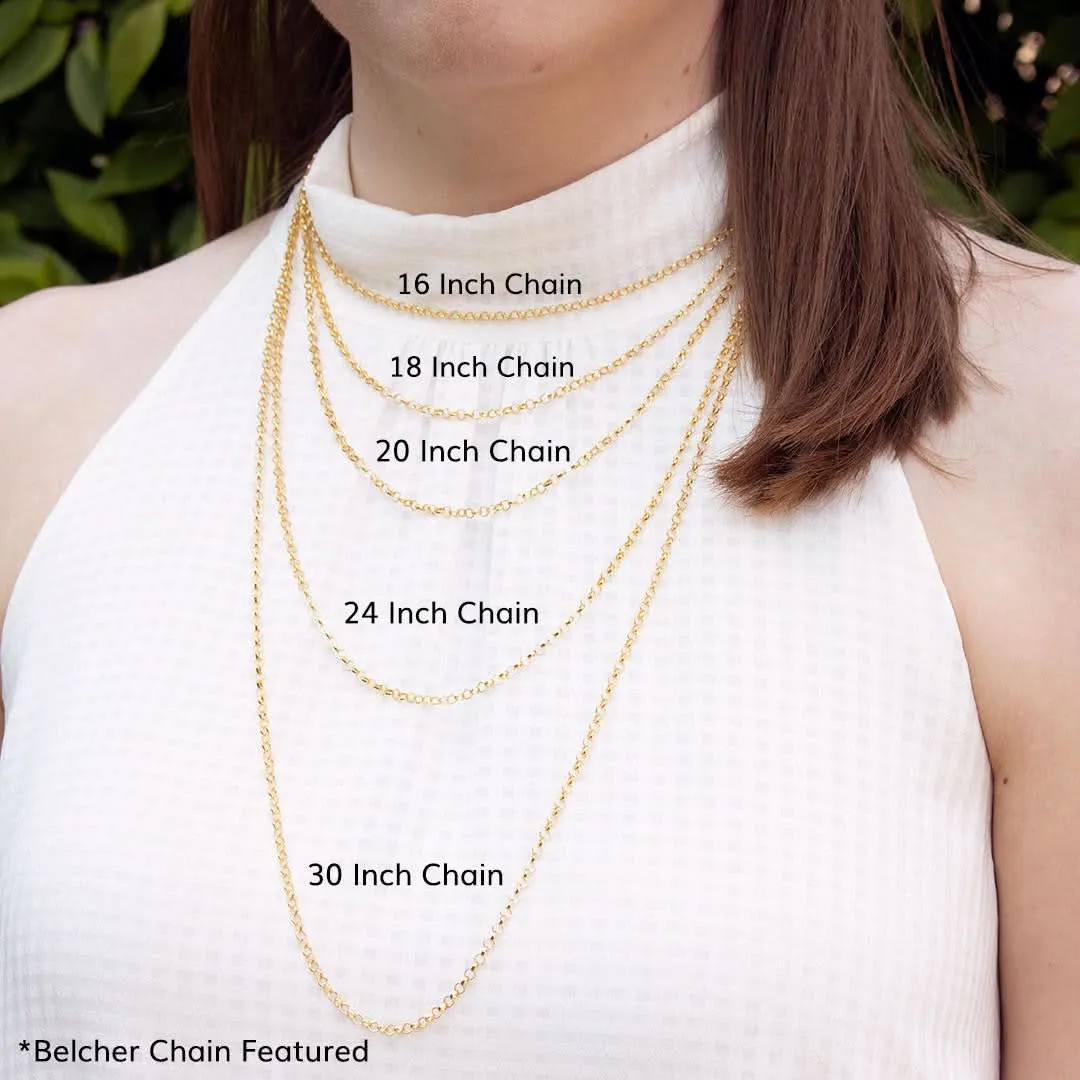 Paperclip Chain Necklace | Silver