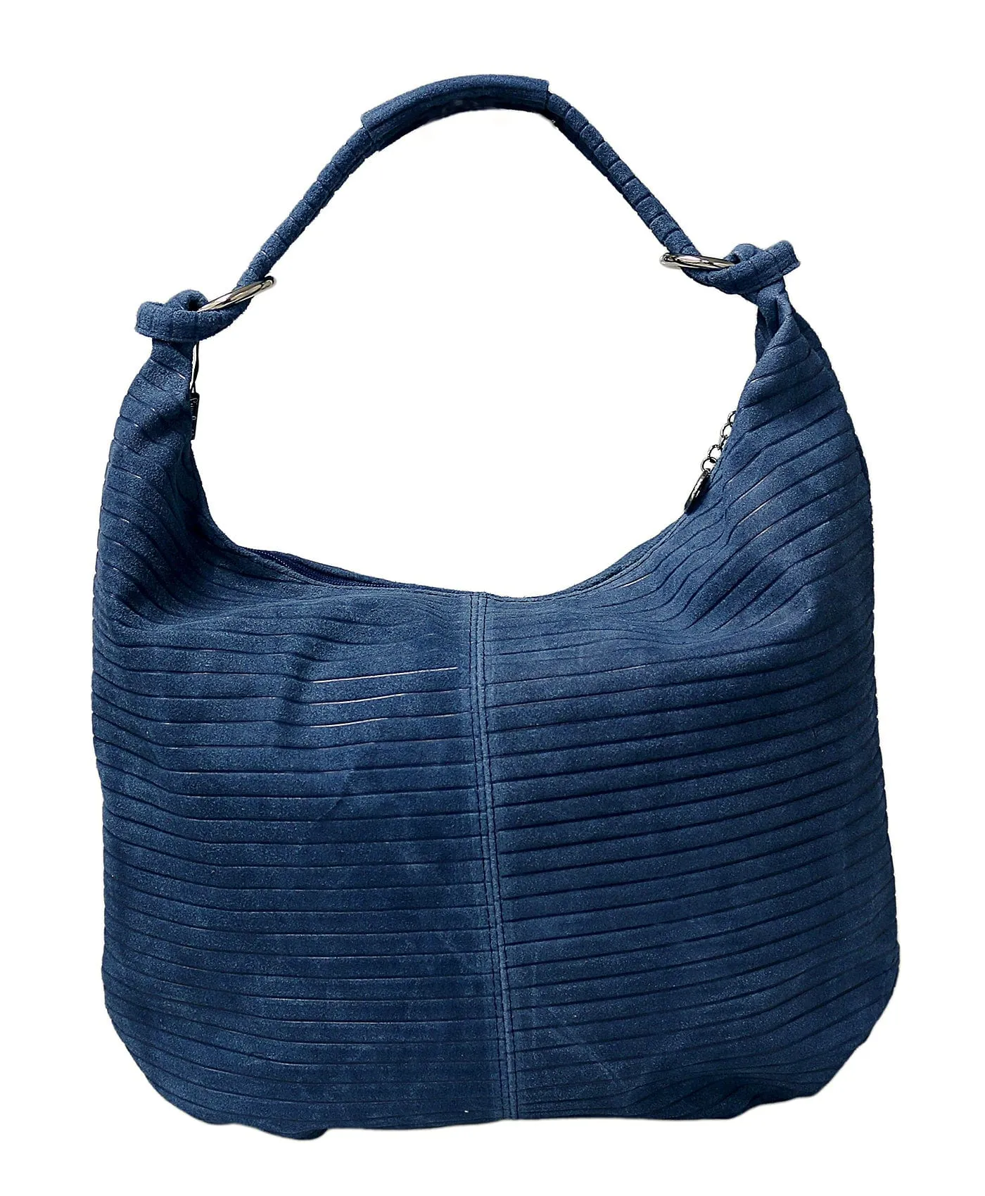Pierre Cardin Jeans Leather Large Hobo Relaxed Suede Shoulder Bag