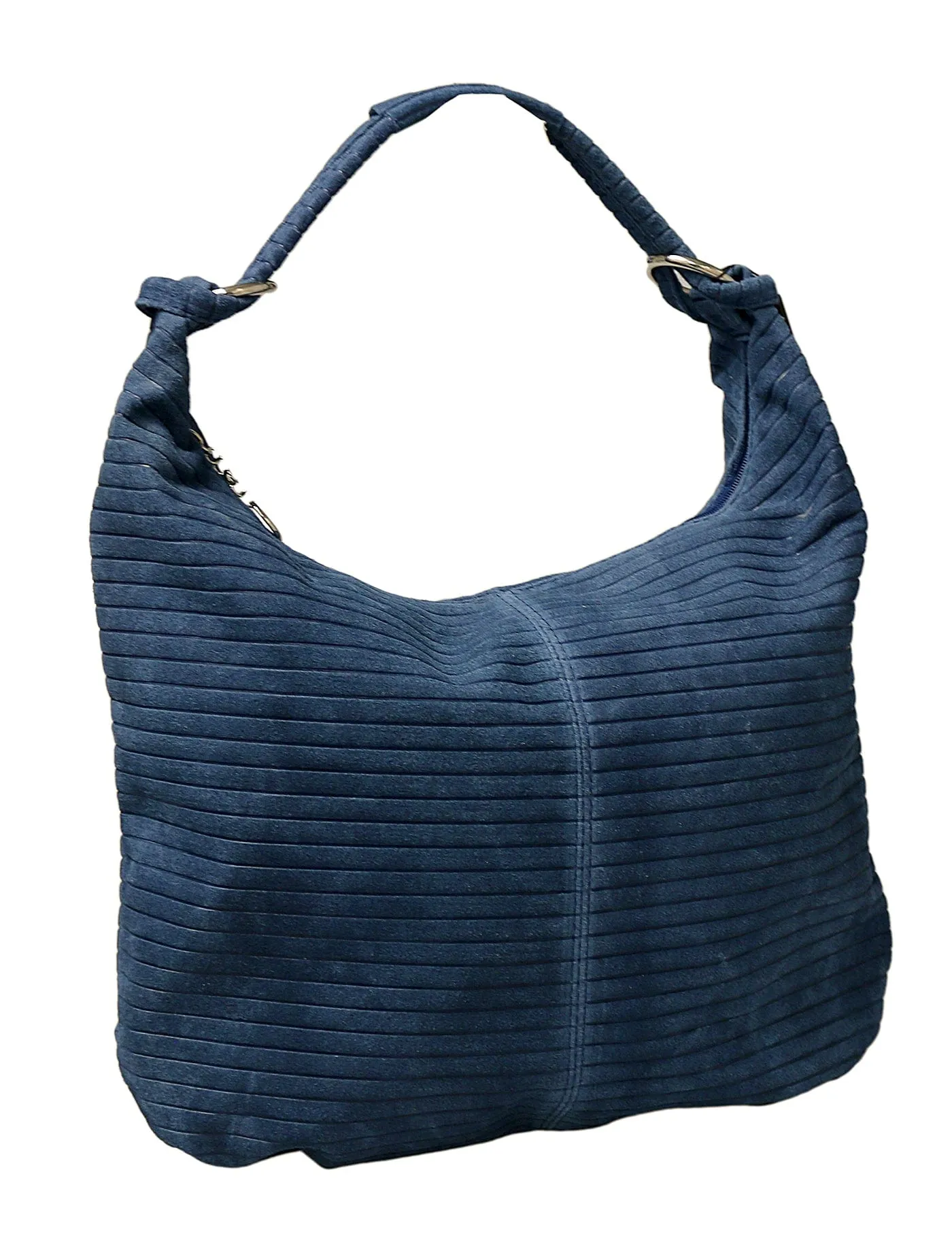 Pierre Cardin Jeans Leather Large Hobo Relaxed Suede Shoulder Bag