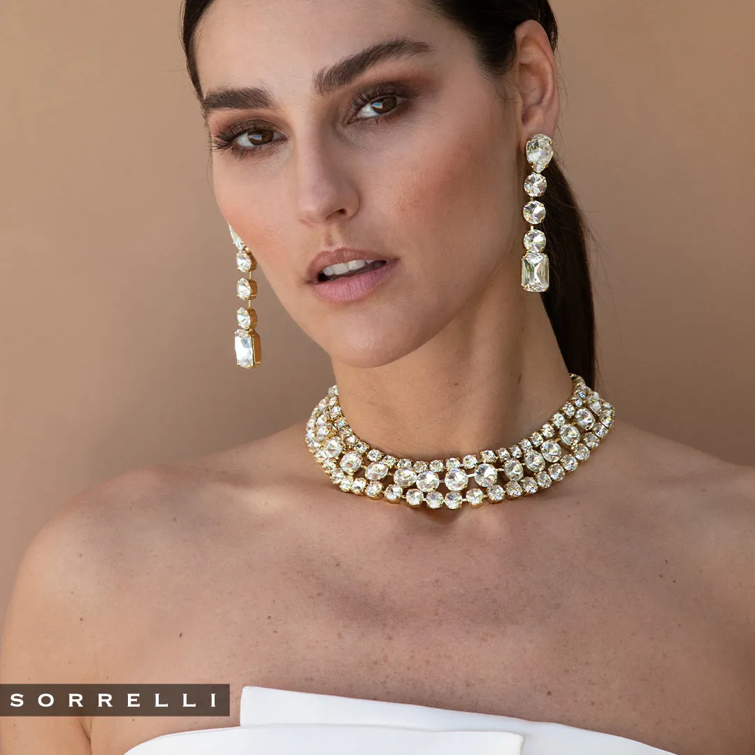 Sloane Layered Statement Necklace - NFL60BGCRY