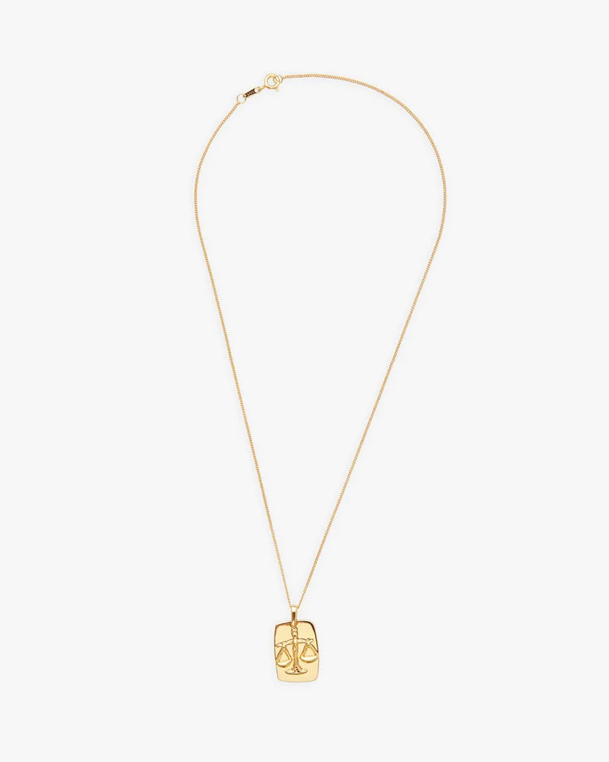 Zodiac Necklace Libra
