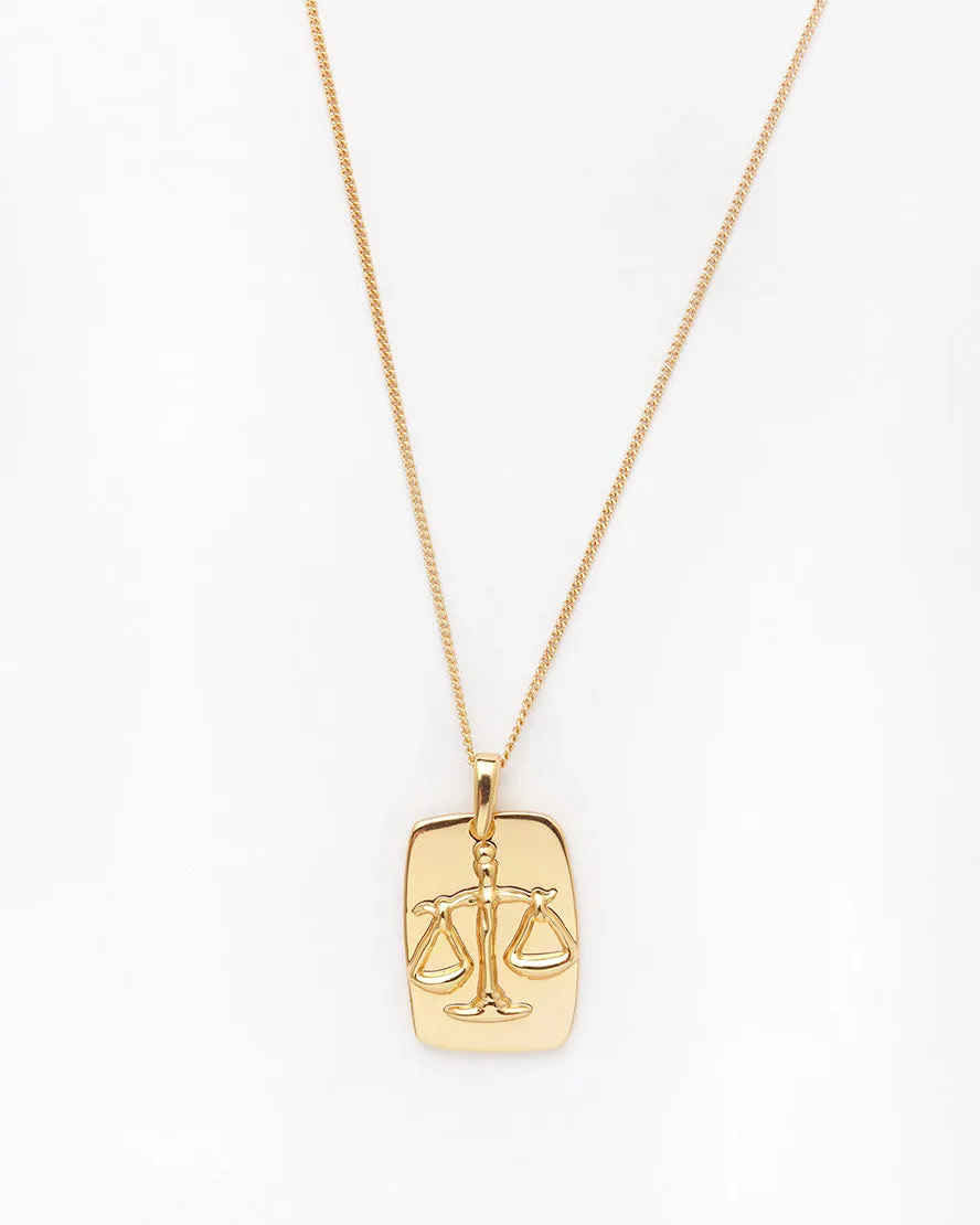 Zodiac Necklace Libra